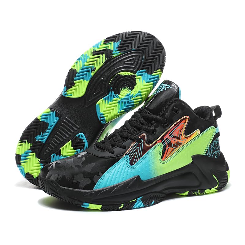 High Top Women Men Basketball Shoes Breathable Non Slip Sneakers Neutral Fashion Outdoor Casual Shoes Sports Shoes2