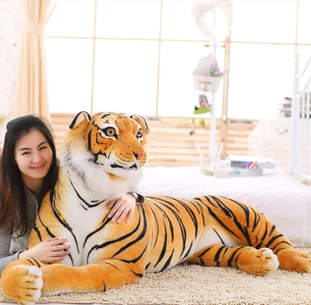 Yabina Toys ぬいぐるみ 特大 虎 タイガー 大きい Tiger Plush 特大 リアル 可愛い動物 ぬいぐるみ 170cm Faz