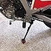BAIONE Kickstand Extension Pad Replacement for Honda CRF300L CRF 300L Rally 2021 2022 Motorcycle Side Stand Foot Enlarger Plate Extender (Titanium)
