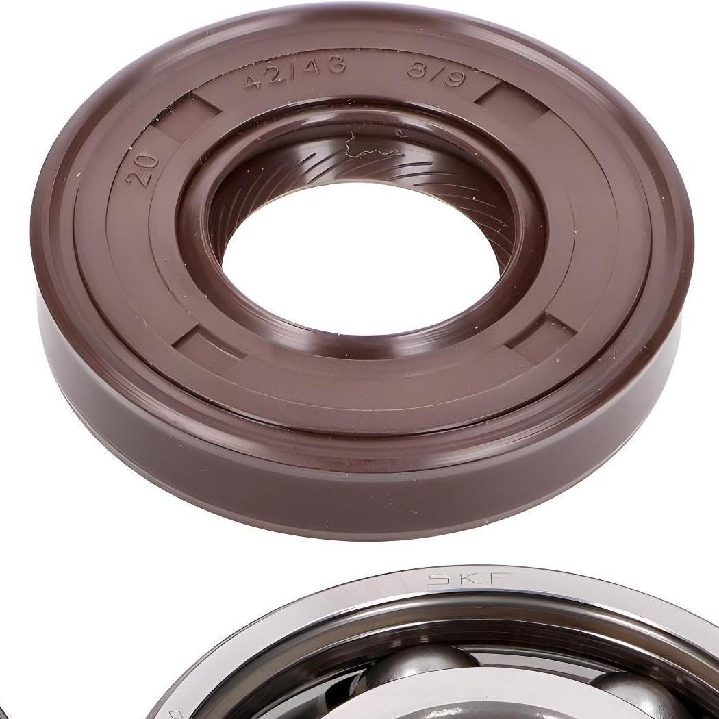 Kit cuscinetti albero motore Naraku SKF, FKM Premium C4 gabbia metallica per Minarelli orizzontale, in piedi, AC, LC (CW, MA, MY, CA, CY)