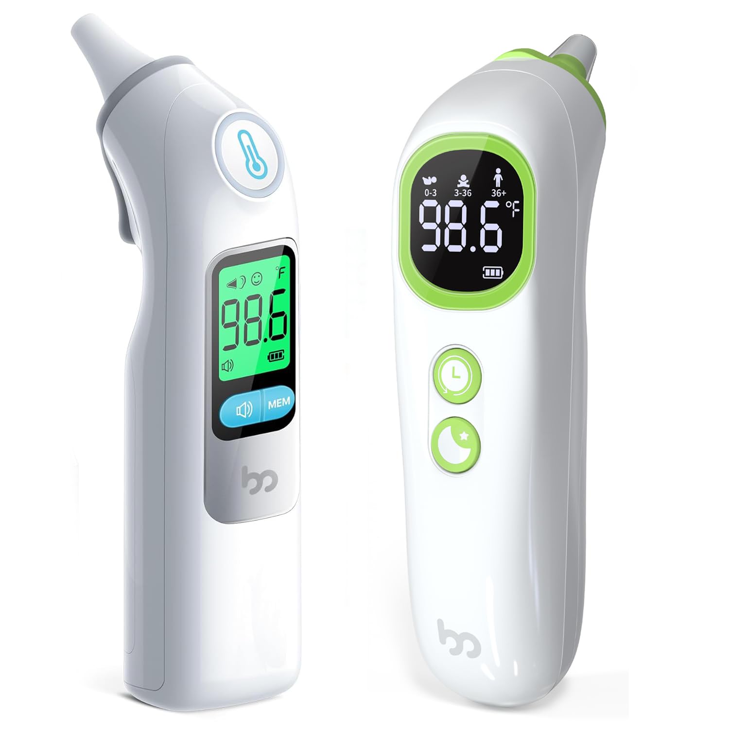 Ear Thermometer 2 Pcs