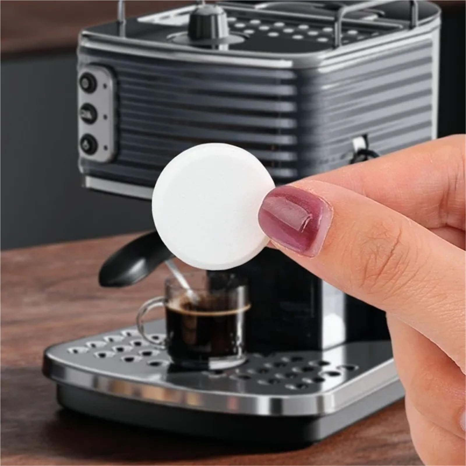 Waschmaschinenreiniger-Tabletten 20/5 Stück Kaffeemaschinen-Reinigungstablette, starkes Entkalkungsmittel(20PCS)