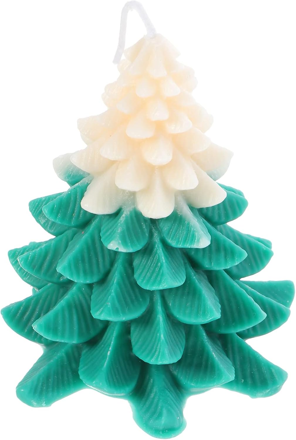 Exquisite Xmas Tree Shaped Scented Candle, Soy Wax Green