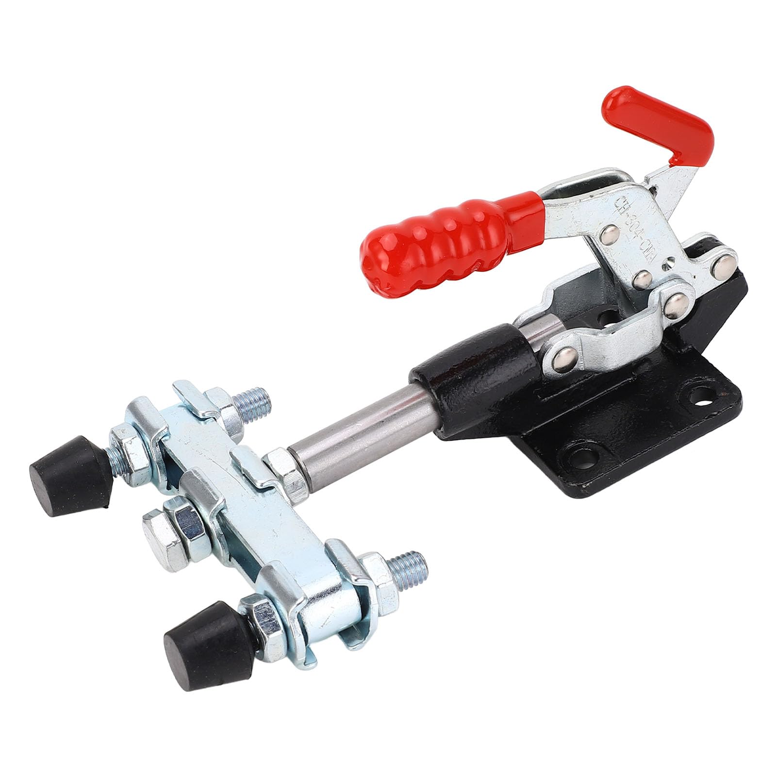 Double End Toggle Clamp, 227kg Clamping Force Non Slip Handle Easy To Use Self Locking Quick Release Toggle Clamp for Transport Fixation