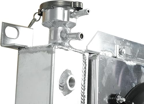 Miniatura 341 de Radiador de aluminio AA5052 de 3 filas compatible con Dodge Ram 2009-2021 1500 2500 3500 4000 V6 V8 Pickup AT/MT 3 filas,1 fila,Ventilador