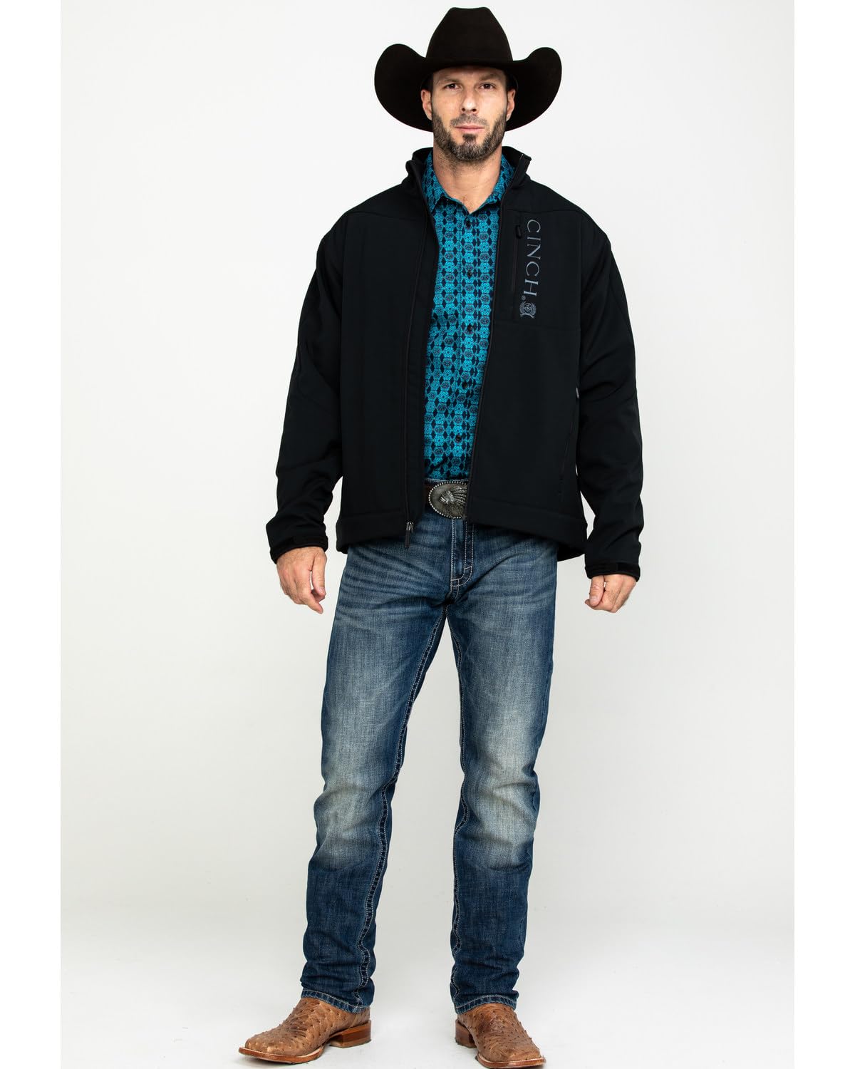 Cinch Mens Bonded Softshell Jacket product thumbnail 8