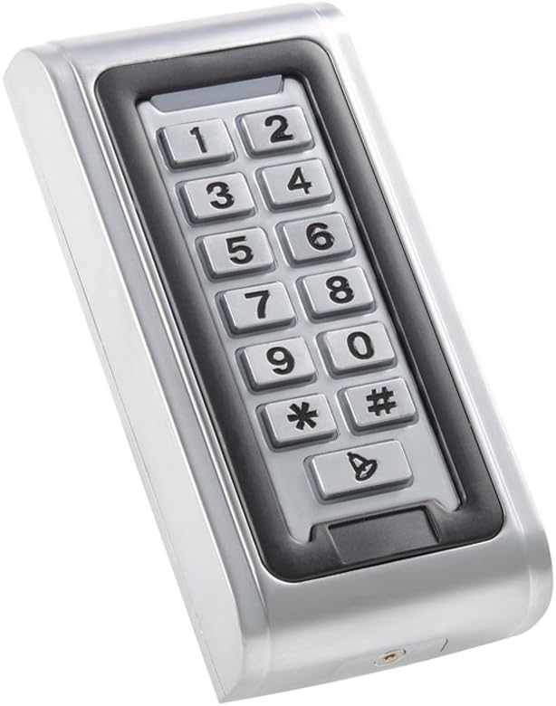 Wiegand 26 bit Outdoor Install Waterproof IP68 Metal Case RFID & Password Keypad Single Door Stand-Alone Access Control