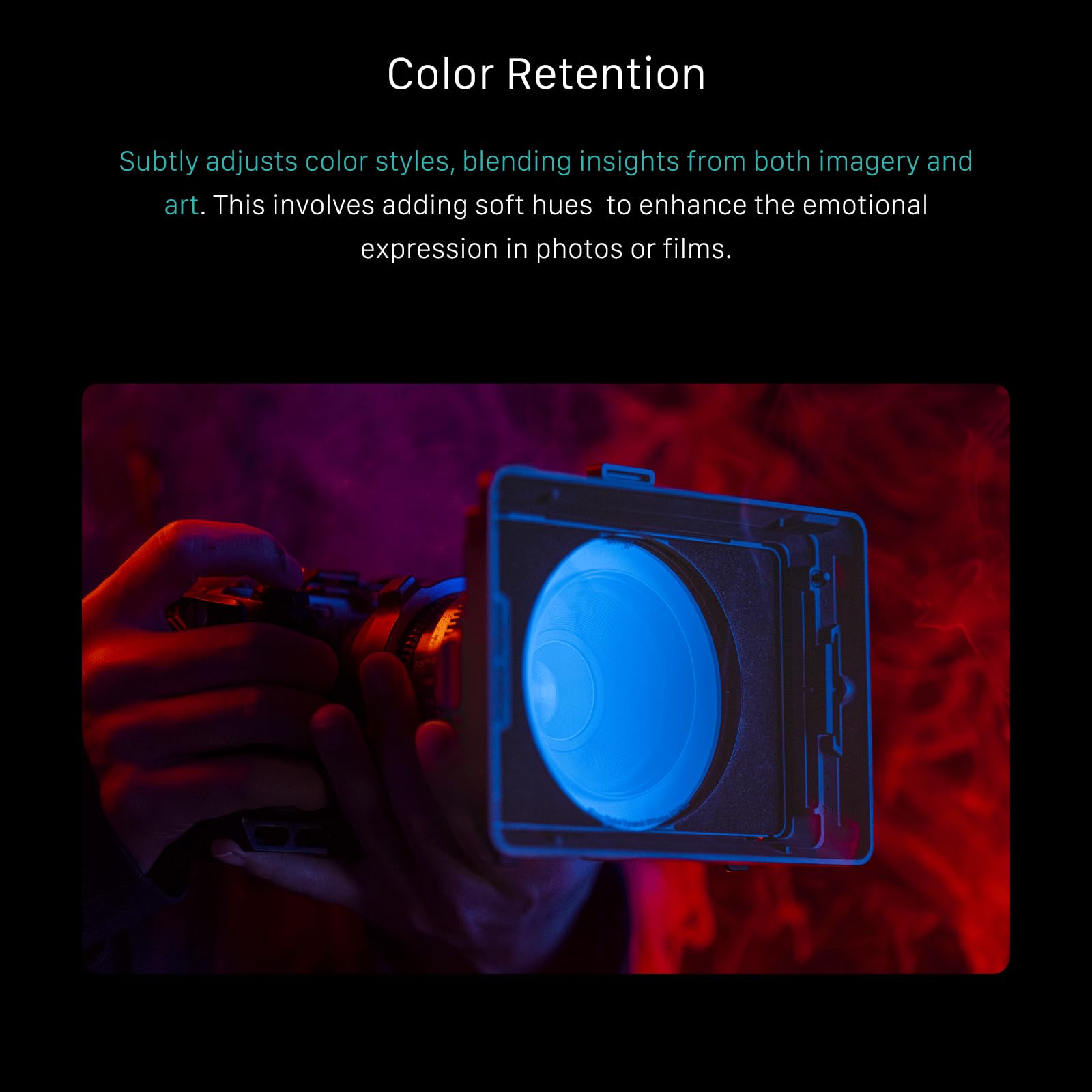 Tilta Illusion 95mm Digital Dynamic Diffusion 1/4 Filter for Tilta Mirage Matte Box Lightweight TF-95-DDD14 - Image 3