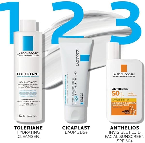La Roche-Posay Cicaplast Baume B5+ Repairing Balm - Hydrating Face Moisturiser for Dry Skin, Hydrates and Repairs Skin - 5