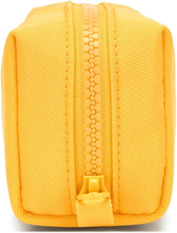 Pencil Case Durable Oxford Fabric Pouch Bag for Pens-Stylish and soft (Yellow)