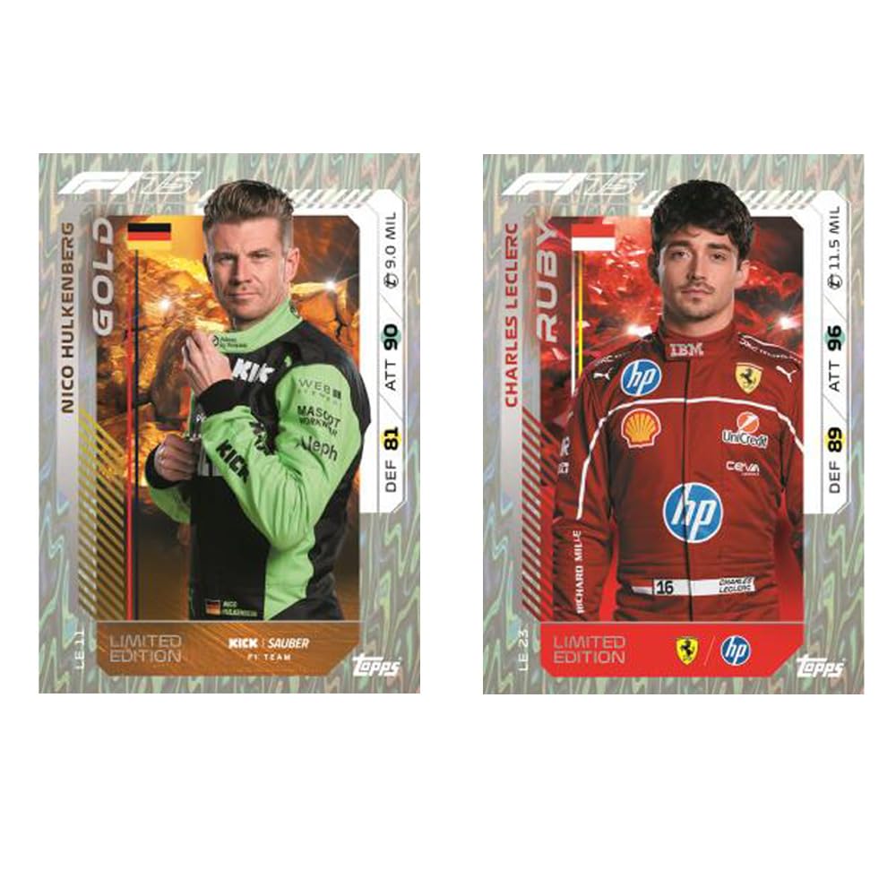 Confezione Topps - Turbo Attax Formula 1 2025 - Carte commerciali - 1 Starter + Custodie esclusive Collect-it