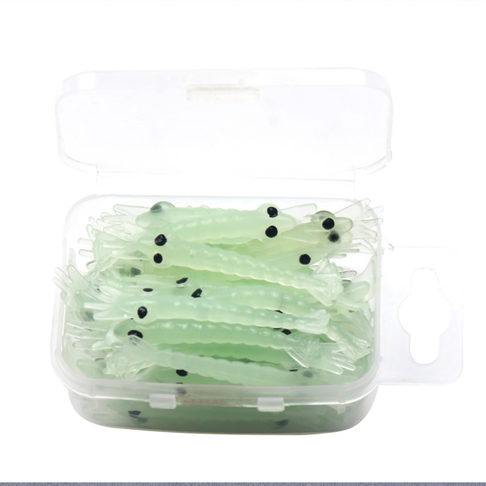 XuQiZZpp Glows Shrimp Lures Soft Lures Topwater Floating Lures Baits Luminously Shrimp Fishing Lures Swimbait Easy to Hook