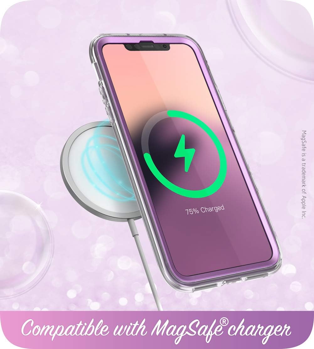 i-Blason Cosmo Series Designed for iPhone 12 Mini Case (2020), Slim Full-Body Stylish Protective Case with Built-in Screen Protector, Ameth