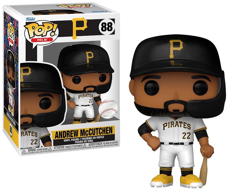 Andrew McCutchen (Pittsburgh Pirates) Funko Pop! MLB Vinyl Figure with Eco Tek Protector Case
