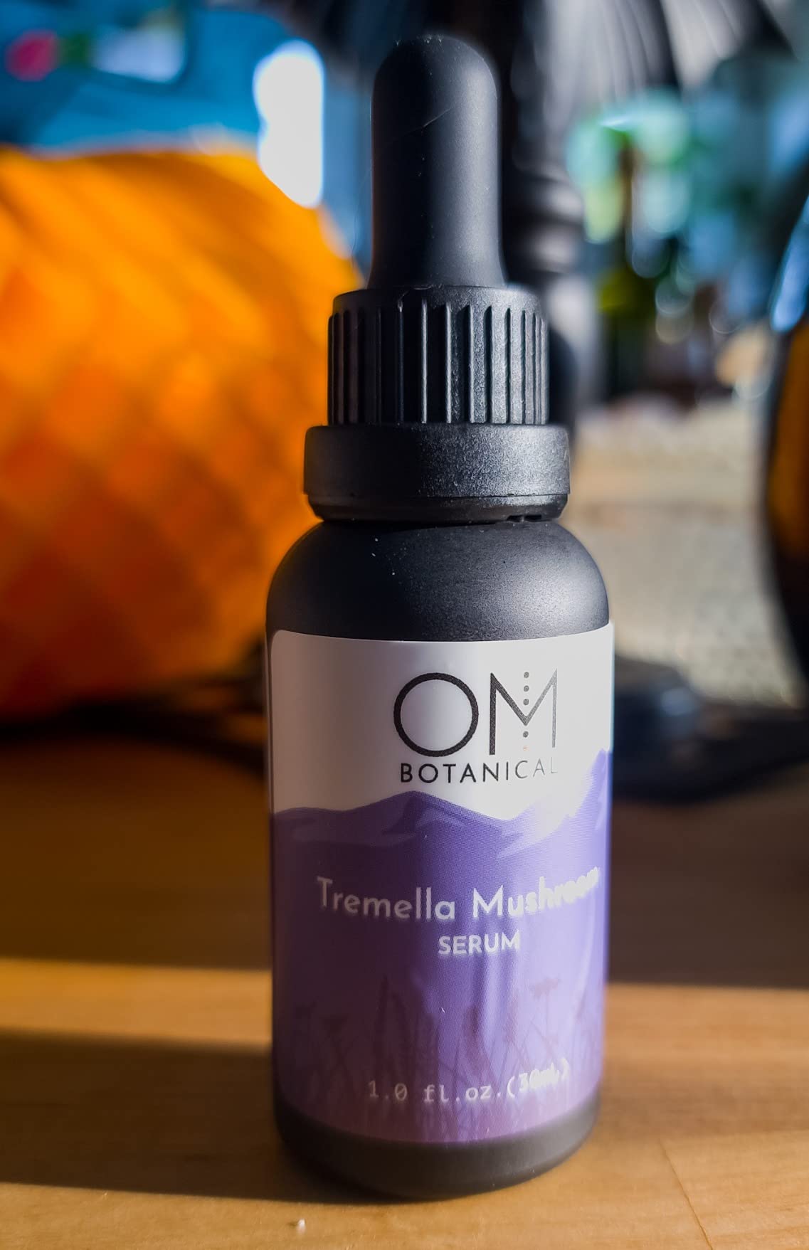 OM Botanical Organic Tremella Mushroom Facial Serum | Twice The Hydration of Hyaluronic Acid Without The Sticky Mess | Ultra-hydrating, Microbiome Friendly All Natural, Organic, Vegan Serums for Face