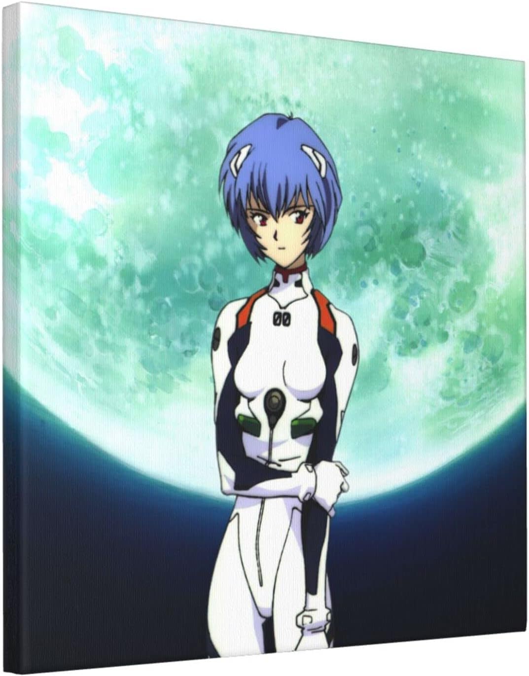 Amazon.co.jp 新世紀エヴァンゲリオン Eva Nerv 綾波レイ アートパネル キャンバスアート ポスター インテリア アート