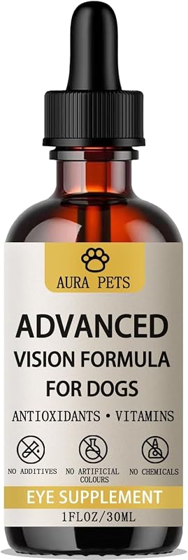 Suplemento Líquido para Cuidados com os Olhos de Cães com Luteína, Zeaxantina e Astaxantina Onswildc 30 mL