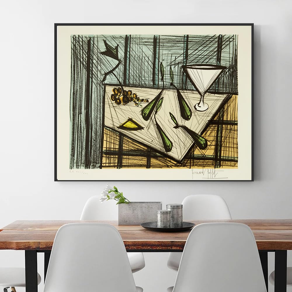Waeta Rnvzx Affiches Bernard Buffet《Nature Morte aux poires et au 