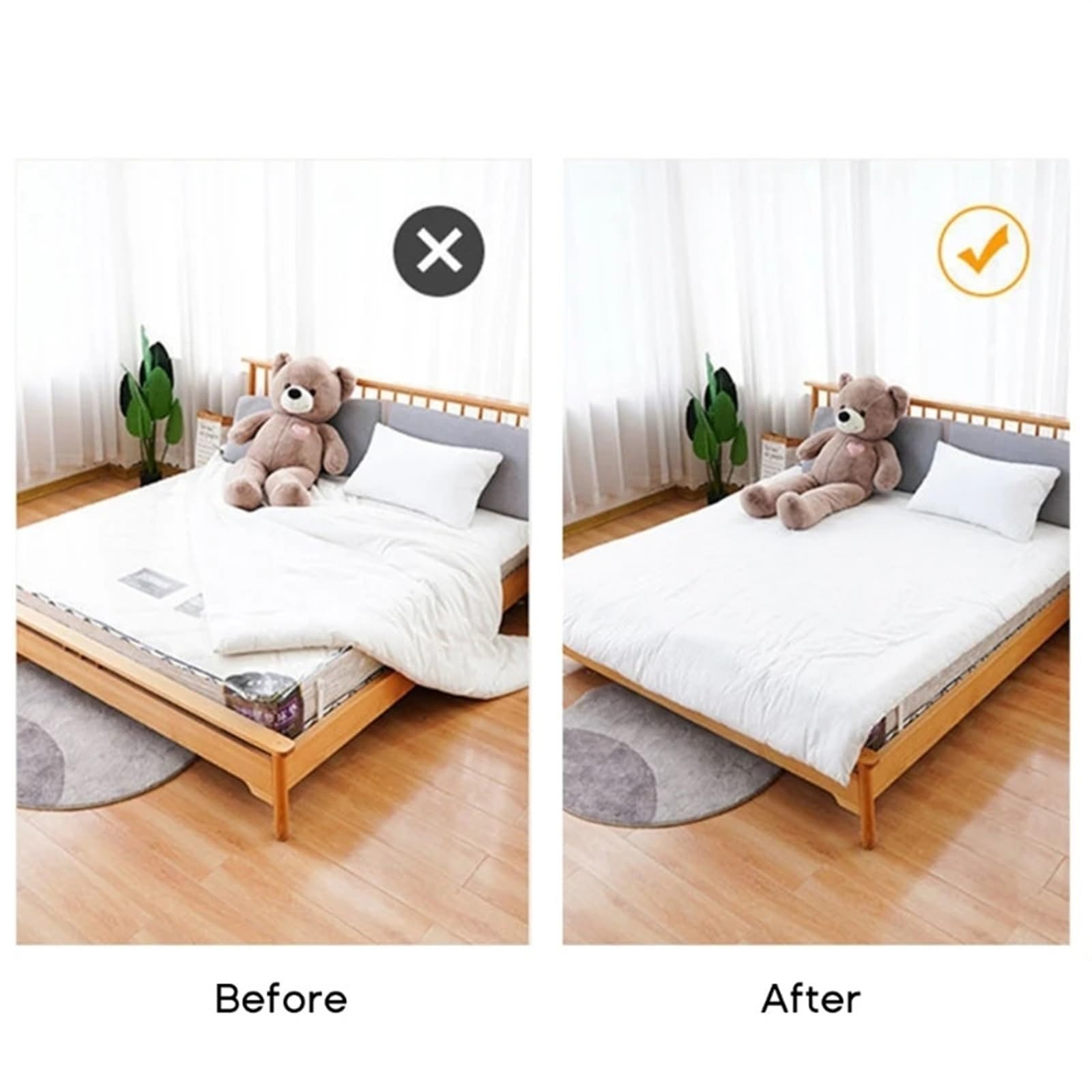 Rutschfeste Teppichgreifermatte Rutschfeste Unterlage, Teppichgreifer, multifunktionale Auskleidung, rutschfeste Matte, Netzgewebe for harte Böden, Kissen, Schubladenrückseite, langlebig Rug Gripper (