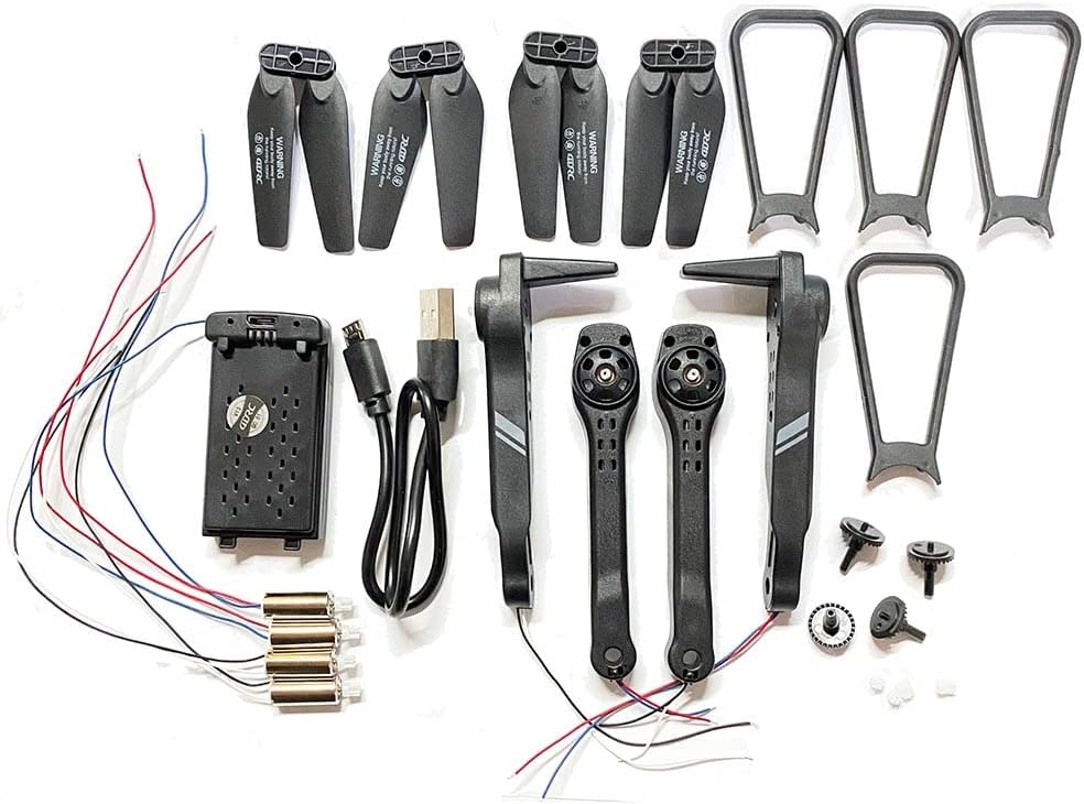 For 4DRC Mini Rc DRONE V13 Battery 4DV13 Quacopter Arm Motor Engines Gear Guard Propeller