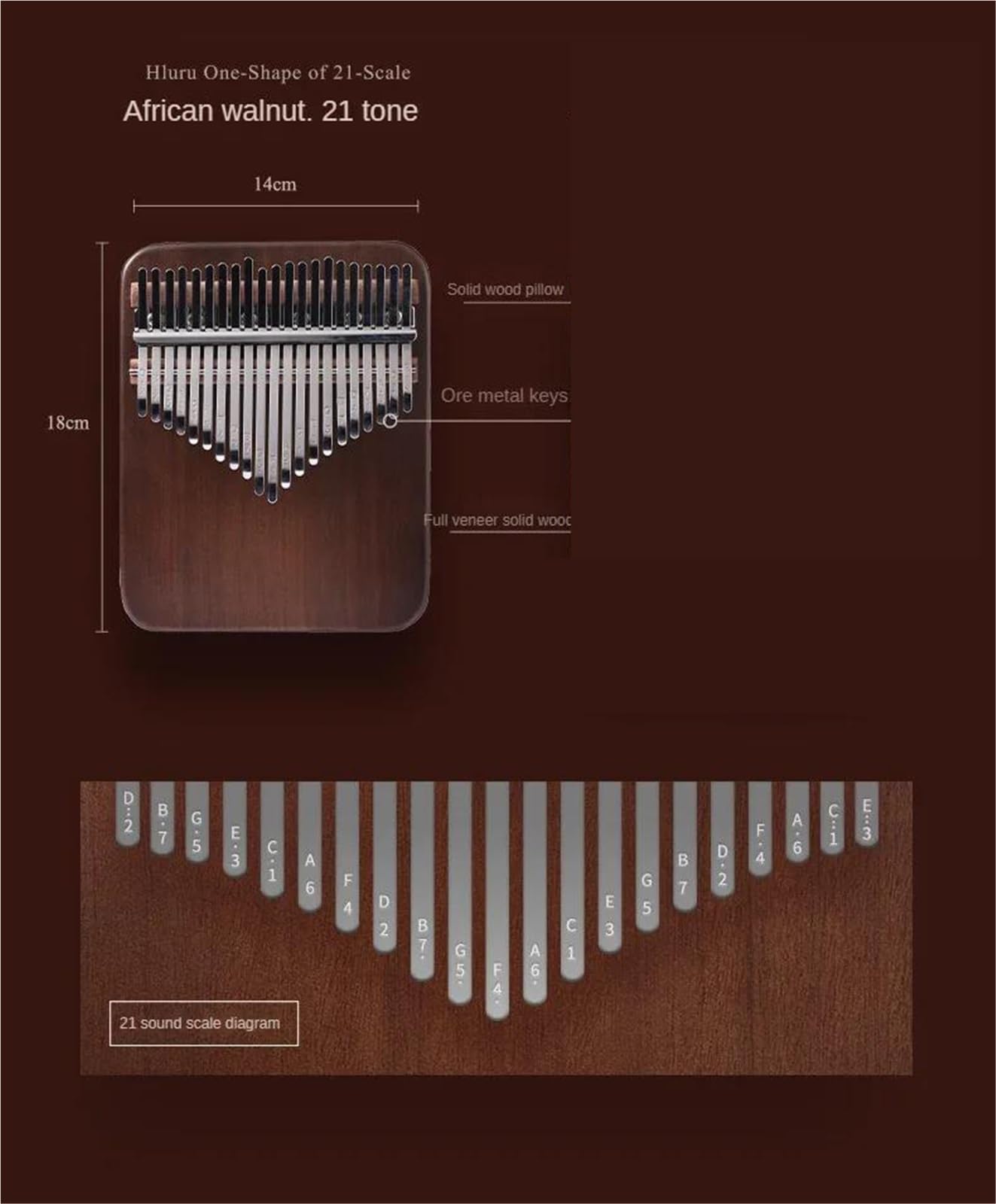 Kalimba For Beginners Kalimba 21 Keys Professional Musical Keyboard Wood Portable Miniature Beginner Fingers Piano Scale Instruments