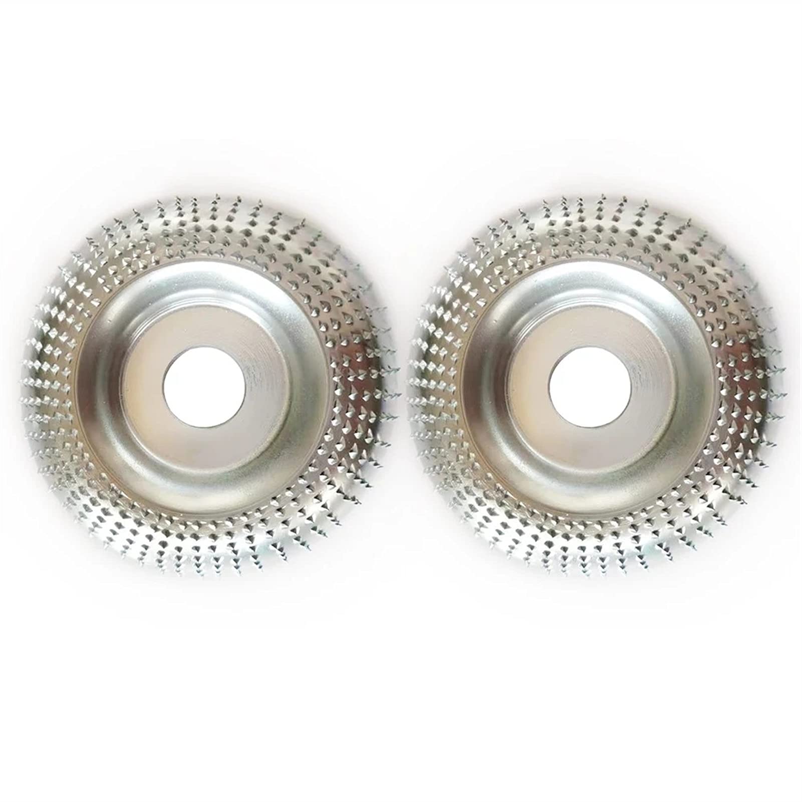 Disco Giratorio de Muela de Madera de 2 Piezas Disco Abrasivo para Tallado de Madera de Lijado - Diámetro 74 Mm/2