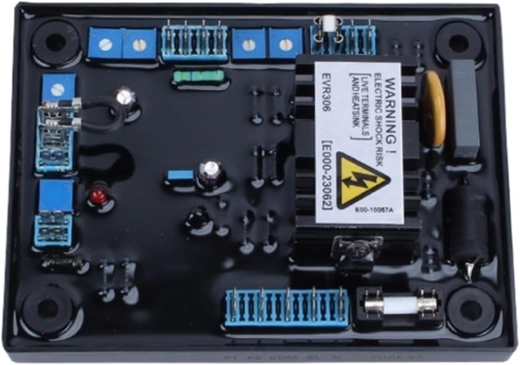 EVR301 EVR306 EVR308 Excitation Regulator Brushless Genset Automatic Voltage 1Pcs(EVR308)