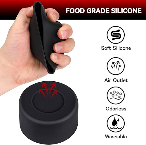 Miniatura 6 de PICcircuit 2 piezas para botas Stanley, parte inferior de silicona para Quencher Adventure de 40 onzas, 30 onzas, botella IceFlow de 20 onzas y 30