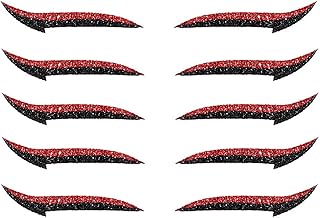 Pegatinas delineadoras de ojos con purpurina,...