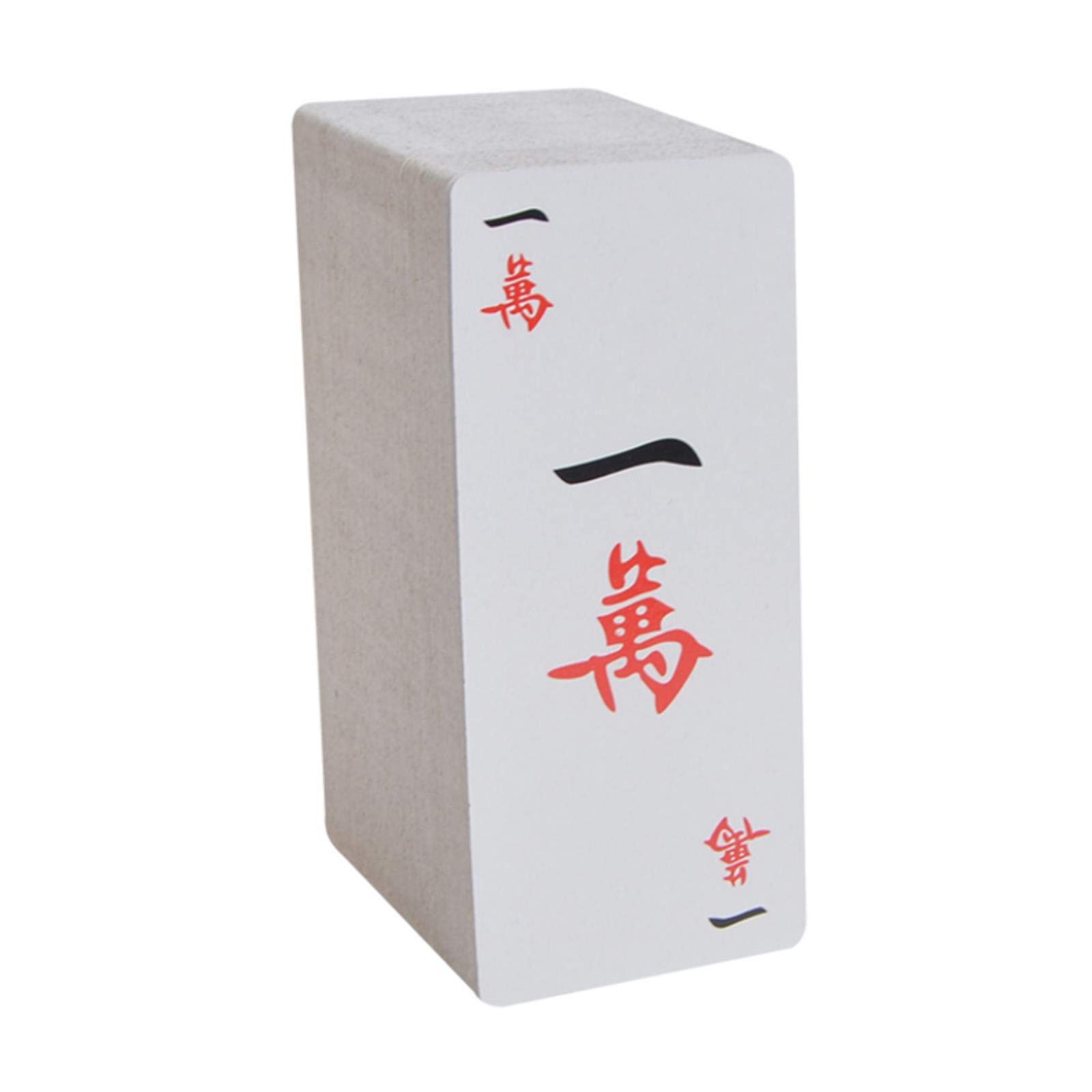 Plastikowa magia do gry karty do gry Mahjong zestaw 144 sztuk karty do gry w pudełko przenośne chińskie zabawki chiński mahjong