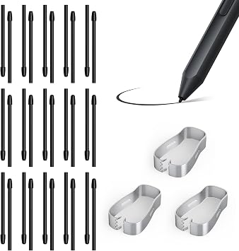Ayotu 30 Pack Replacement Tips Nibs Kit for Kindle Scribe/Remarkable Marker Pen, Nib Refill with Tool Stylus not Included
