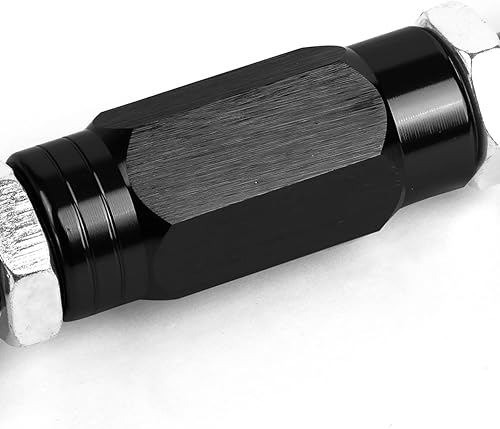 Miniatura 3 de Kit de ajuste de dedo inferior trasero de aluminio brazos de control negros compatibles con Civic Integra CRX Del Sol