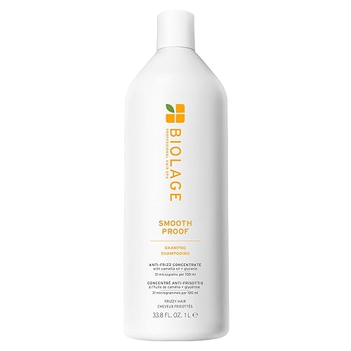 BIOLAGESmooth ProofShampoo  Cleanses Smooths  Controls Frizz  For Frizzy Hair Paraben  Silicone-Free Vegan