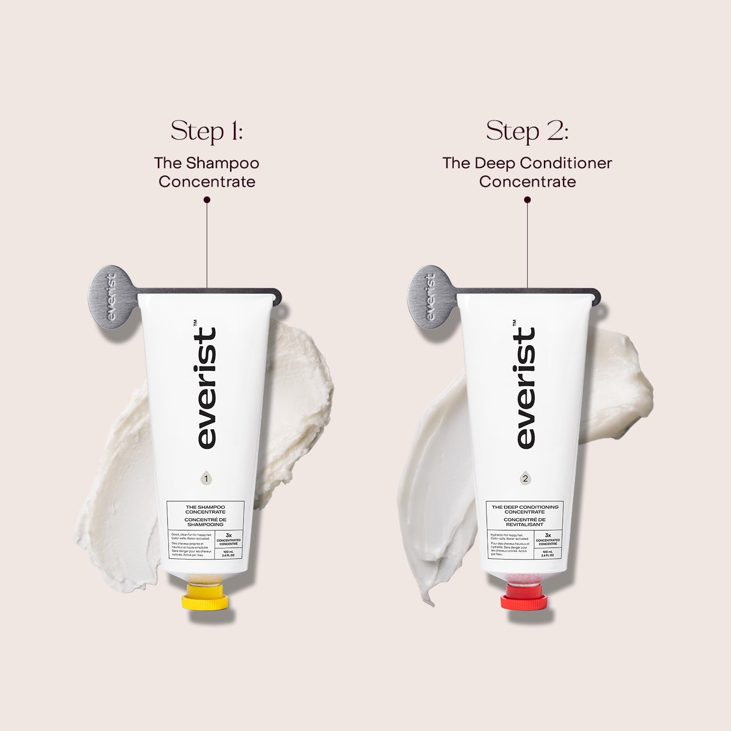 Everist The Shampoo Concentrate – Waterless Bond-Repair Cream Shampoo for All Hair Types – Glycerin & Aloe Hydration with Rosemary & Peppermint – Plant-Based, Vegan, Color-Safe - 3.4 fl oz TIN - Image 8