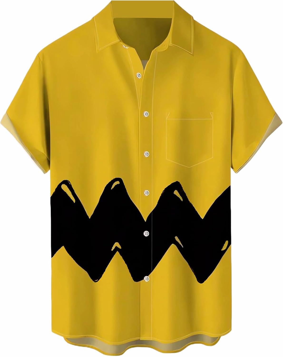 Bowling Shirts for Men Hawaiian Printed Short Sleeve Casual Button Down Beach Shirts