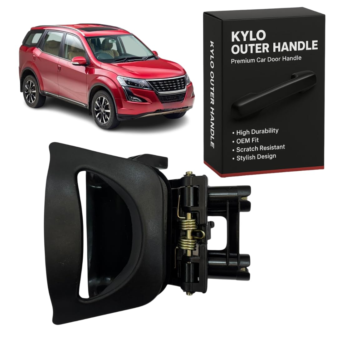 KYLO Right Side Car Outer Door Handle | Designed for Easy Installation, Lightweight and Durable Car Handle for (Xuv 500, Front - Right) (Model No.- 1599 Right)