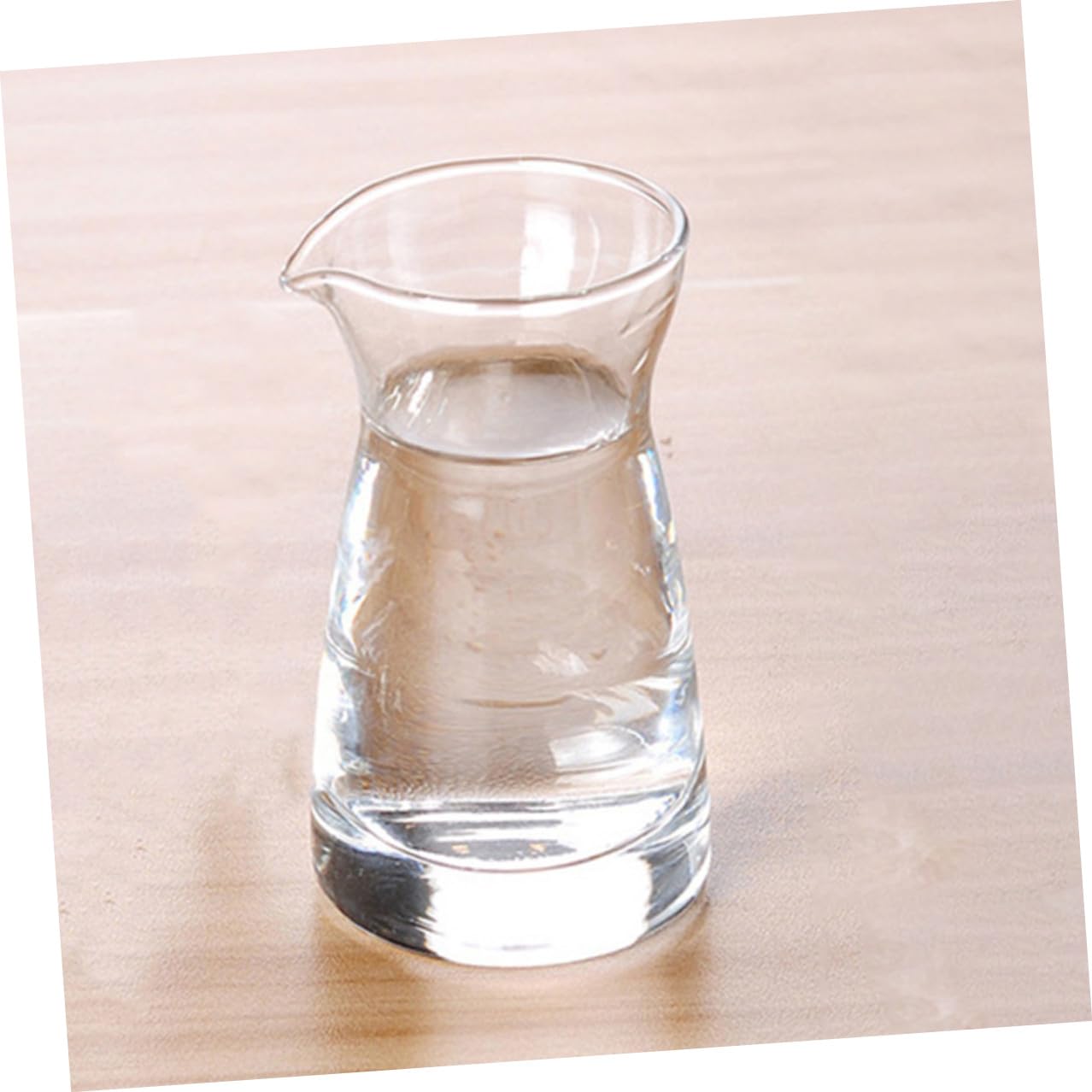 6 Stück Glaskännchen 80ml für Milch, Sahne, Saucen
