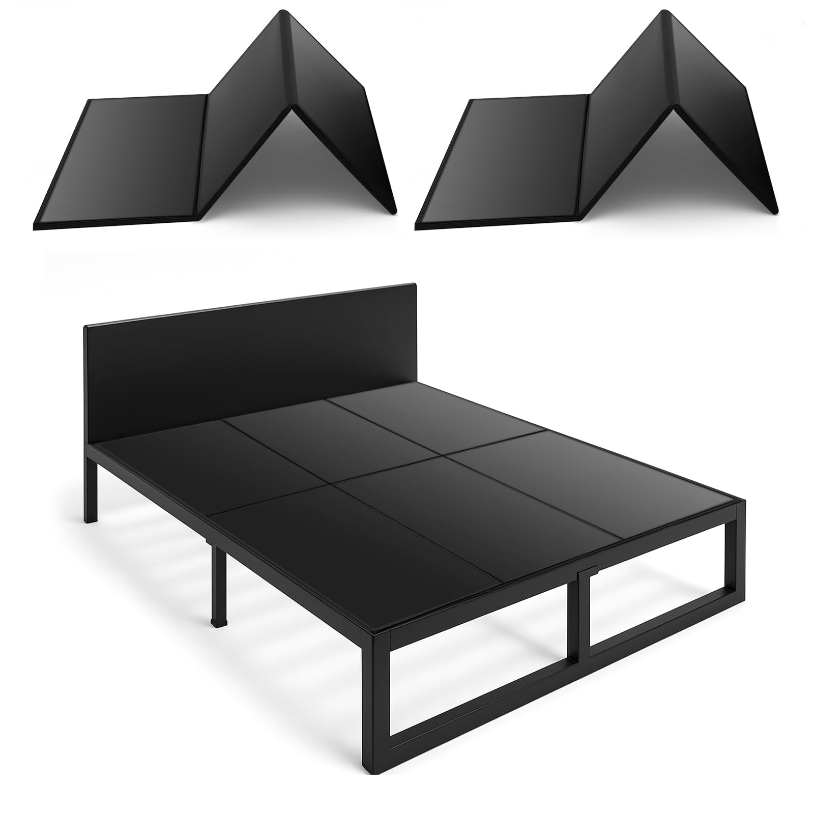 CroBlissful 10 mm Bunkie-Board, volle Größe, 137 x 190 cm, feuchtigkeitsbeständig, Schlafsofa-Unterstützung unter der Matratze für Metallrahmen, flache Bettstütze, Plattformbett und Couch