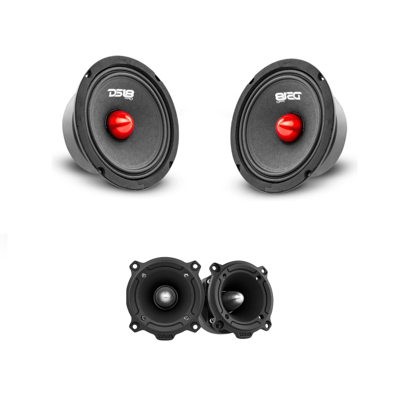 Amazon.com: DS18 Car Speakers Bundle - 2X 6.5 Midrange