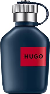 HUGO Jeans Eau de Toilette for Men - Aromatic fragrance, Top notes: Peppermint, Grapefruit and Sandalwood