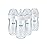 NUK Simply Natural Baby Bottle with SafeTemp, Anti-Colic Vent, and Slow Flow Nipple for Natural Feeding, 9 oz., 4-Pack