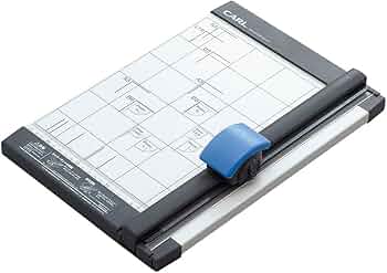 Amazon.co.jp: カール事務器 裁断機 ペーパーカッター A4対応 10