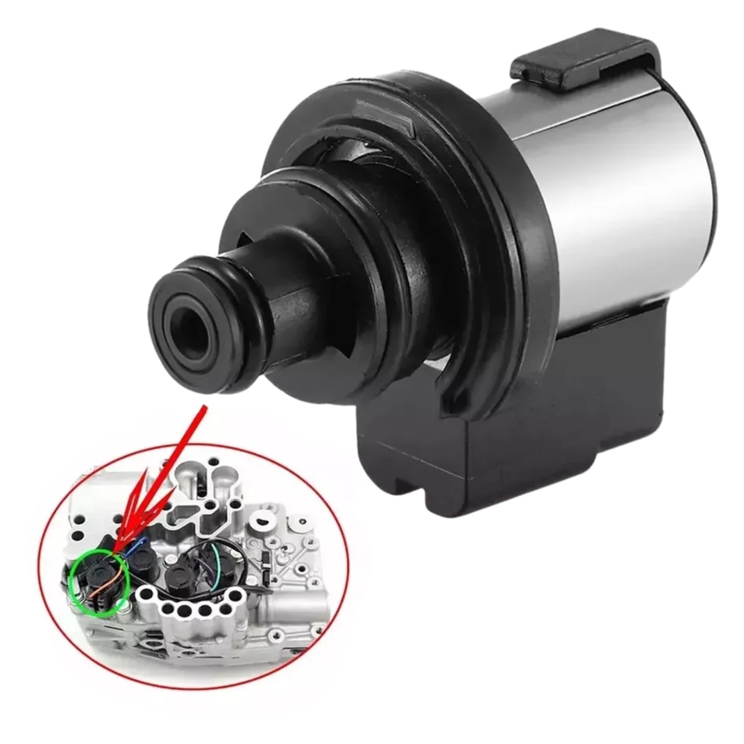 Solenoid konwertera 4 szt. elektrozaworów kontroli ciśnienia i blokady pasujących do zaworów konwertera momentu pasujących do Subaru TR580 690 AWD 31706AA032 31706AA033 Zawór solenoidalny