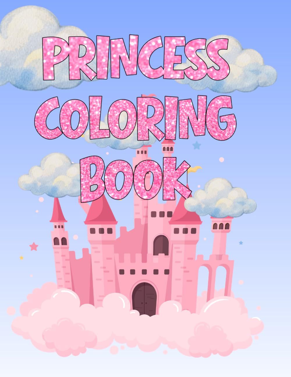 Princess Coloring Book: Kids Princess Coloring Book