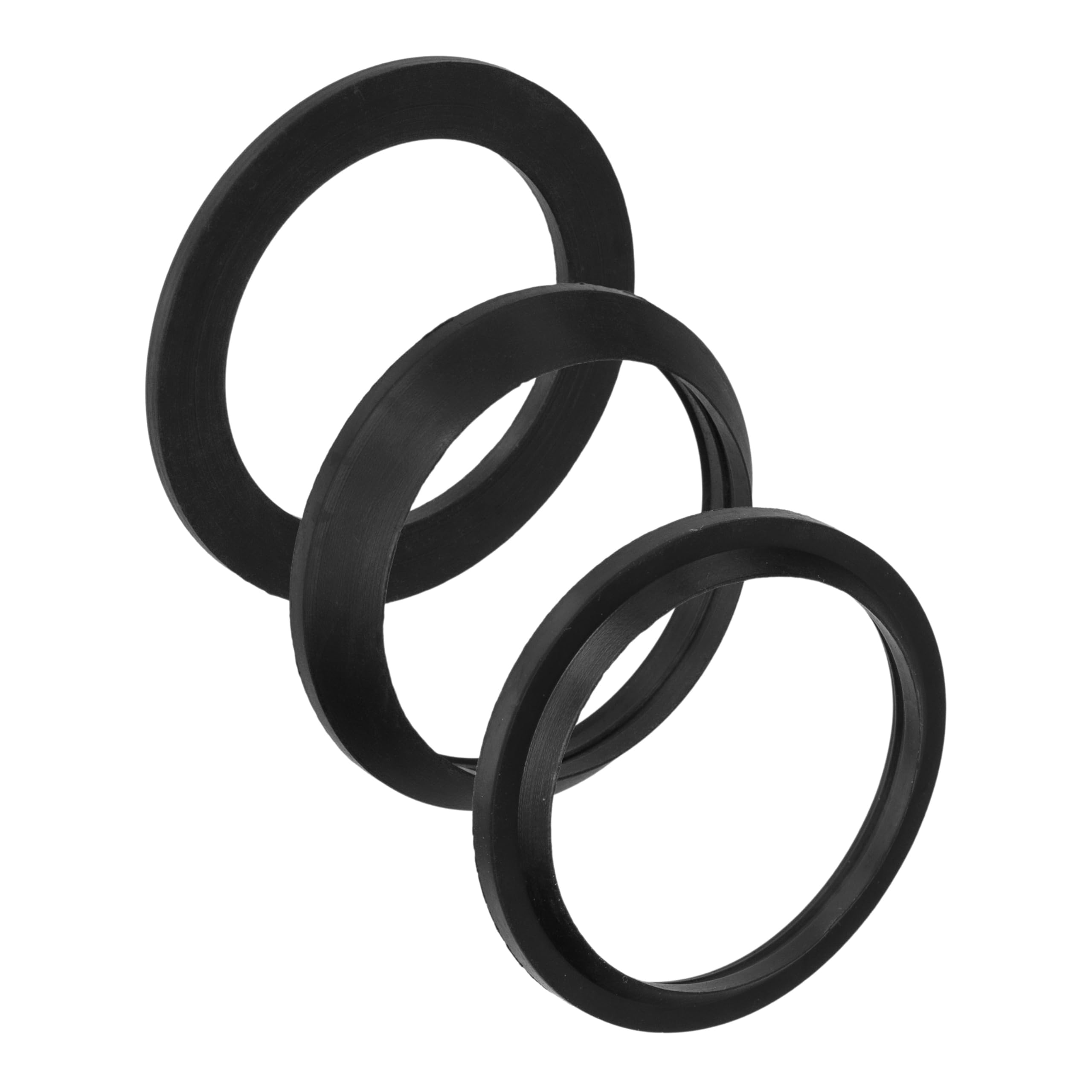 Guarnizioni Di Ricambio Per Set Di Scarico Lavabo, 2 Pezzi, 59,7 Mm Esterno, 40,6 Mm Interno, In Silicone