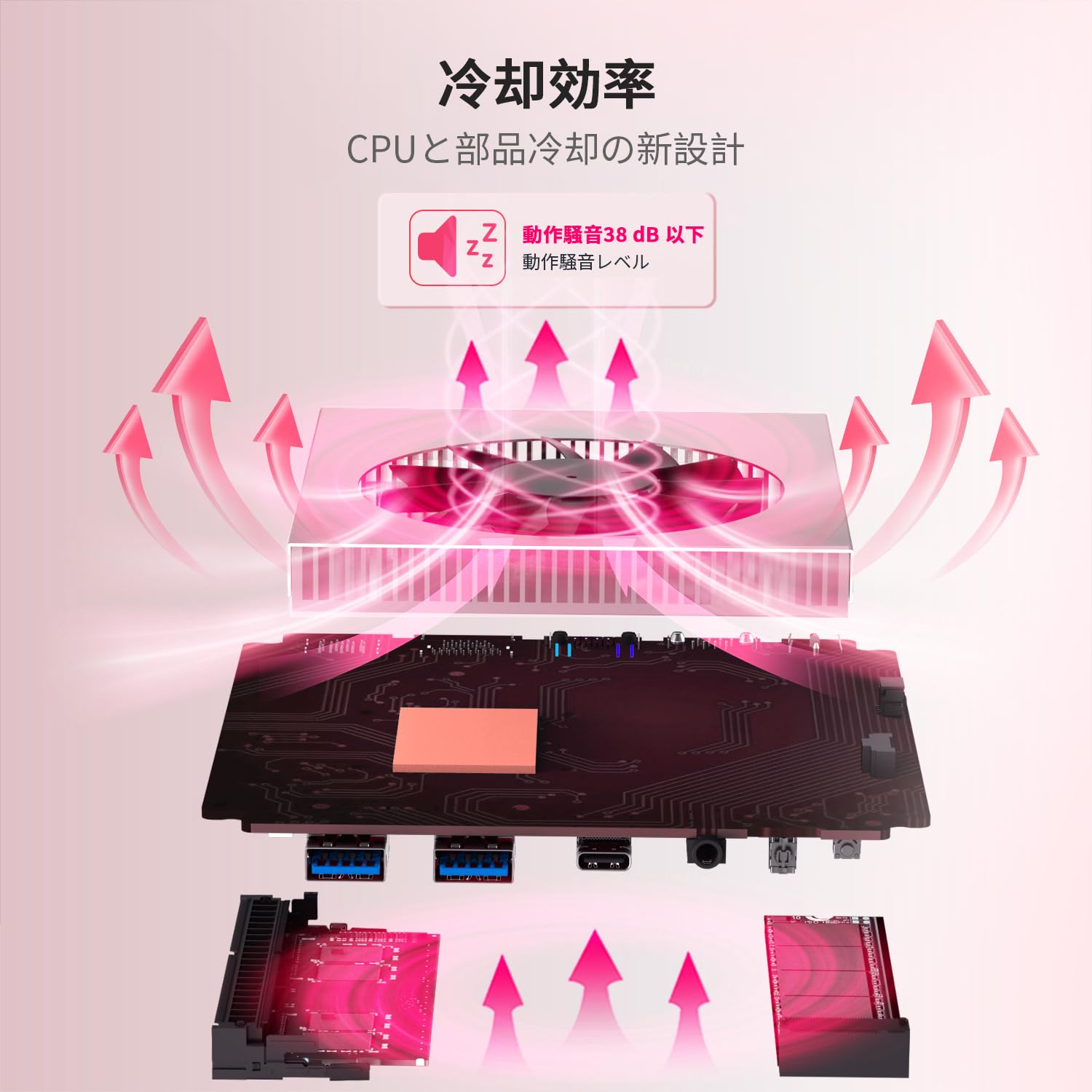 Fsjun ミニPC 16Gb+512Gb インテルプロセッサー搭載 Fsjun ミニPC 16Gb+512Gb インテルプロセッサー搭載 Fsjun ミニPC 16Gb