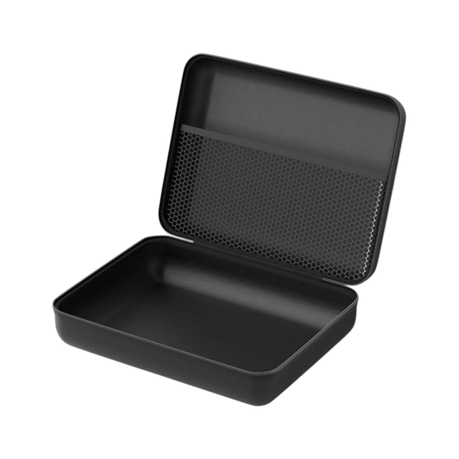 QLECXZI Ample Space Offered By Mini Vacuum Cleaner Case Easily Accommodates Vacuum Equipment And Various Essentials Organiser Portable Tool Storage Case, Black, 30x20x9cm