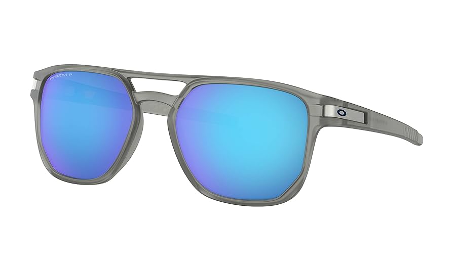 Amazon | Oakley ラッチベータサングラス (マットグレーインク