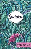 Sudoku Volume 22: Small Travel Friendly Size Sudoku Puzzle Book | Pretty Pocket-Size Sudoku Puzzle...