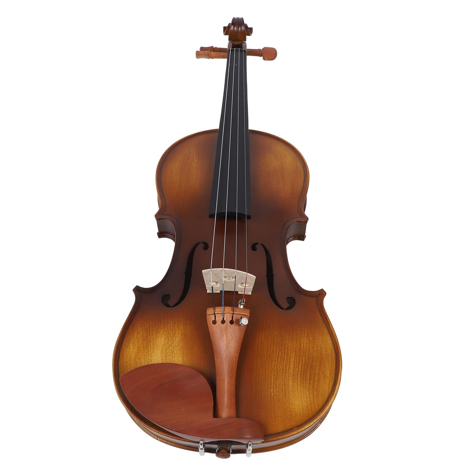 Jiawu Set di Violino per Principianti, Kit Iniziale per Violino da Costruzione in Legno Massello, Set Completo di con Accessori Completi per Principianti Bambini Adulti